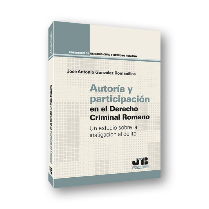 AUTORIA Y PARTICIPACION EN EL DERECHO CRIMINAL ROMANO