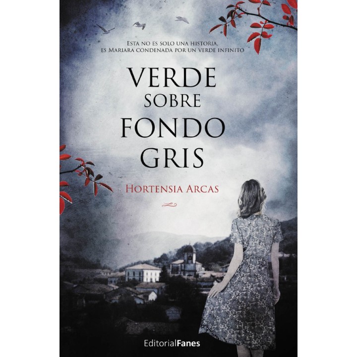 VERDE SOBRE FONDO GRIS
