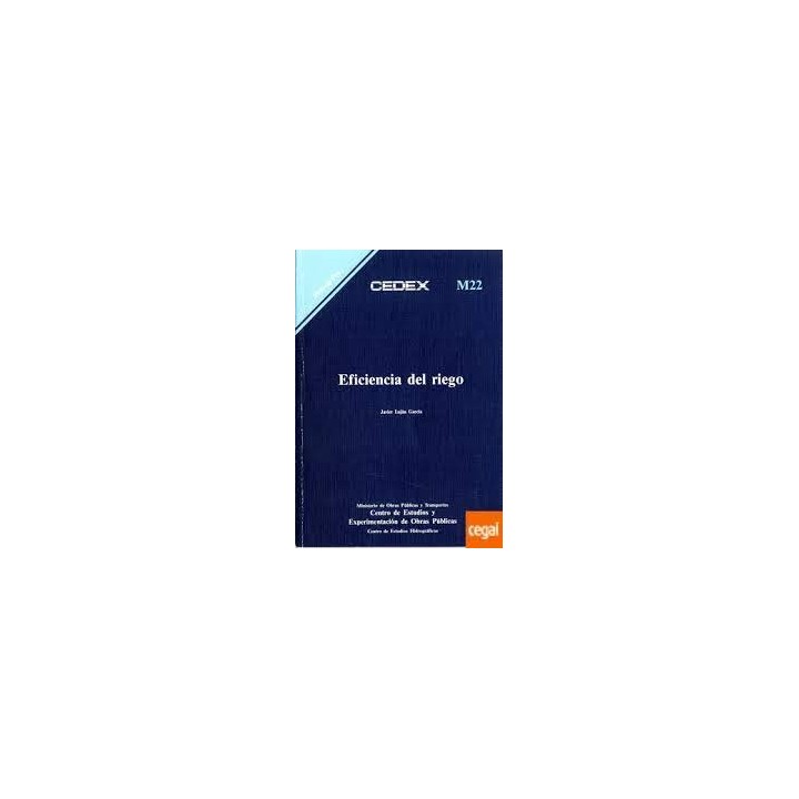 Eficiencia del riego. M-22
