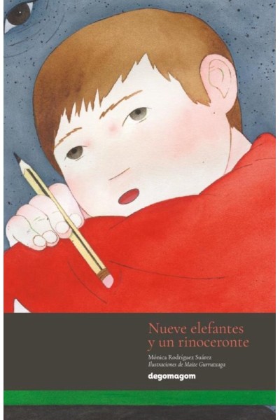NUEVE ELEFANTES Y UN RINOCERONTE