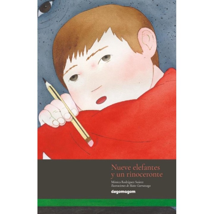 NUEVE ELEFANTES Y UN RINOCERONTE