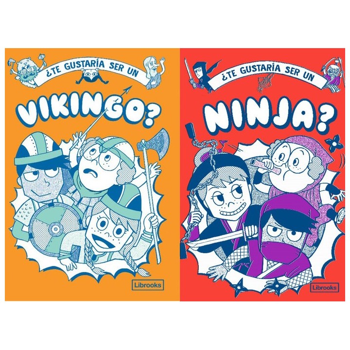 TE GUSTARIA SER UN VIKINGO O UN NINJA