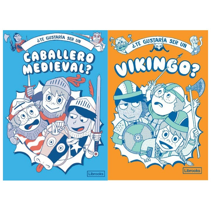 TE GUSTARIA SER UN CABALLERO MEDIEVAL O UN VIKINGO