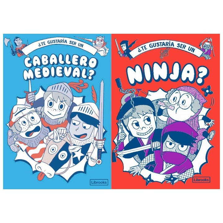 TE GUSTARIA SER UN CABALLERO MEDIEVAL O UN NINJA