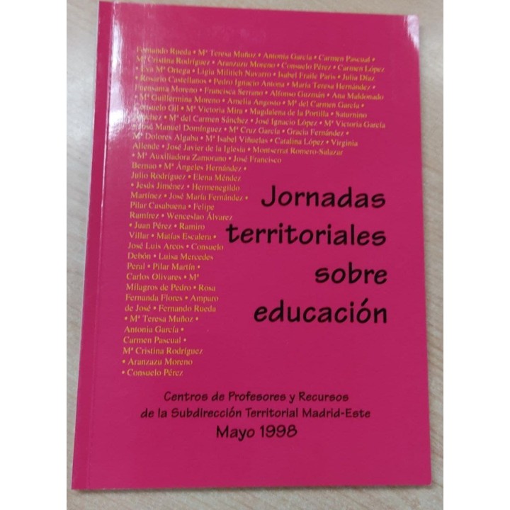 Jornadas Territoriales sobre educacion