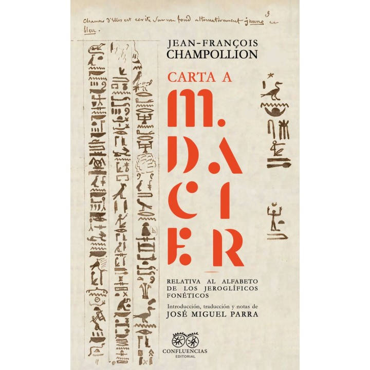 CARTA A M.DACIER