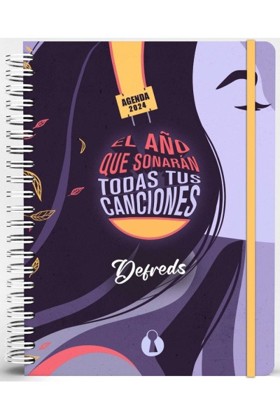 AGENDA ANUAL EL AÑO QUE SONARAN TODAS TUS CANCIONES