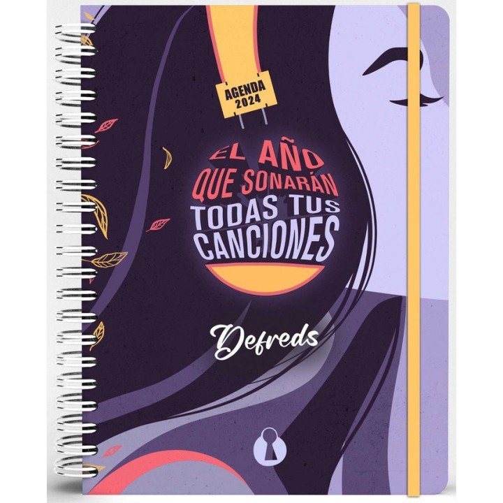 AGENDA ANUAL EL AÑO QUE SONARAN TODAS TUS CANCIONES