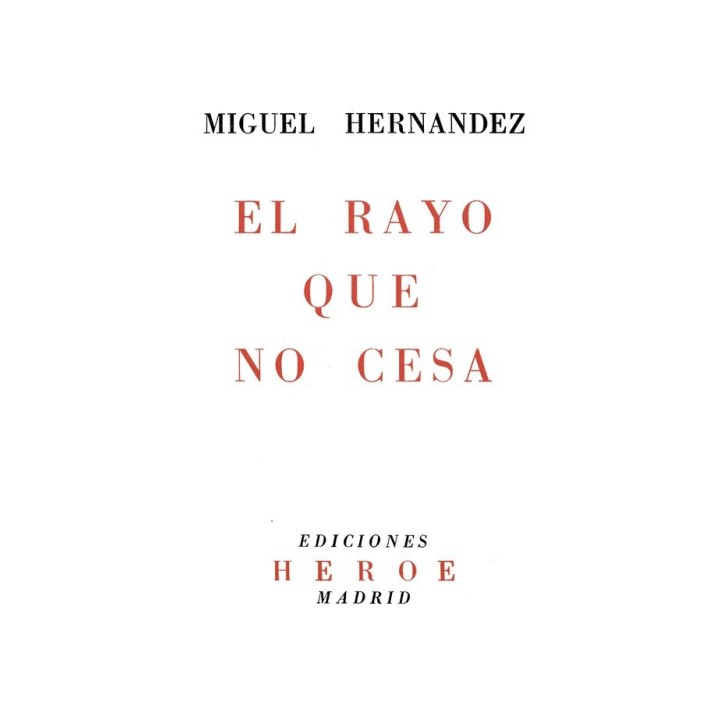 EL RAYO QUE NO CESA