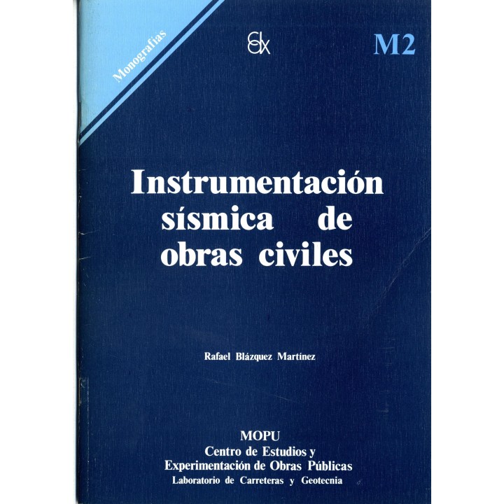 Instrumentación sísmica de obras civiles. M-2