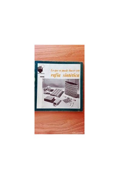 Lo que se puede hacer con rafia sintética