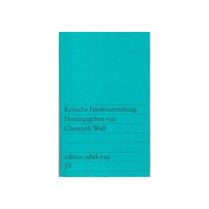 Kritische Friedenserziehung