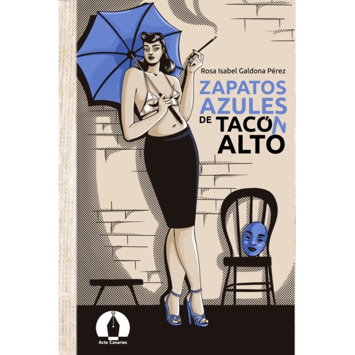 ZAPATOS AZULES DE TACON ALTO