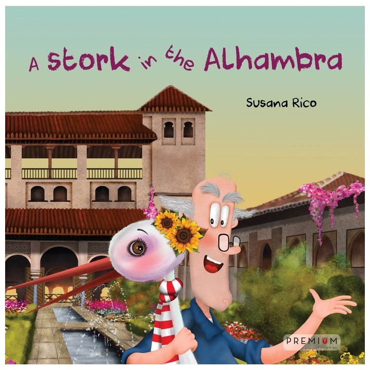 A STORK IN THE ALHAMBRA