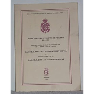 La nobleza en el estamento de próceres 1834-1836