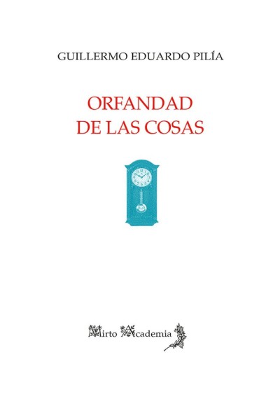 ORFANDAD DE LAS COSAS