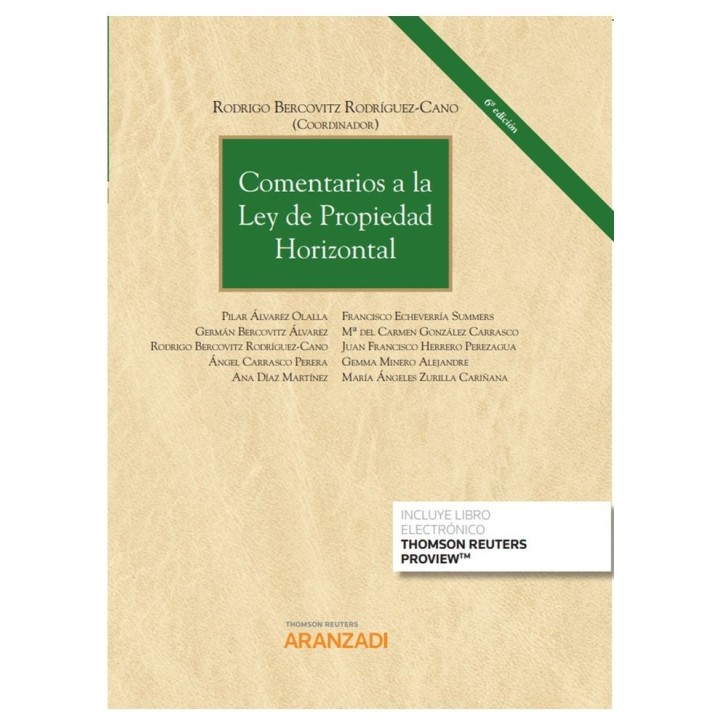 COMENTARIOS A LA LEY DE PROPIEDAD HORIZONTAL DUO