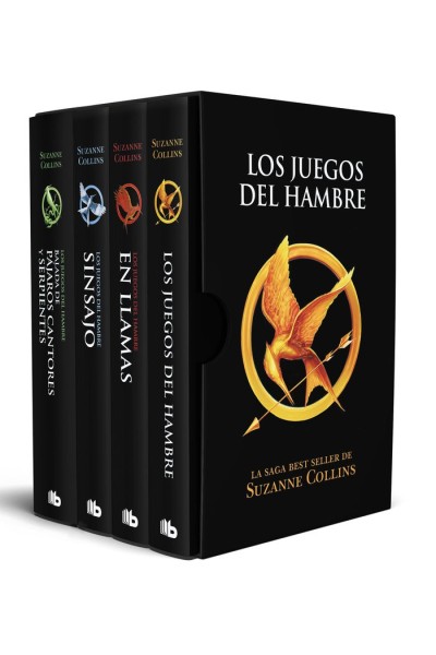 LOS JUEGOS DEL HAMBRE ESTUCHE SAGA COMPLETA