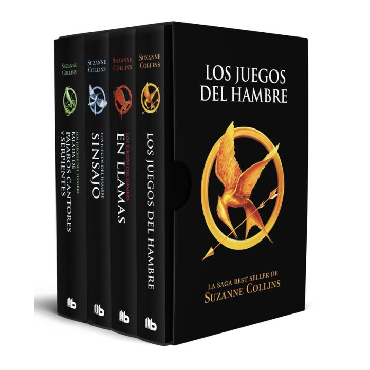 LOS JUEGOS DEL HAMBRE ESTUCHE SAGA COMPLETA