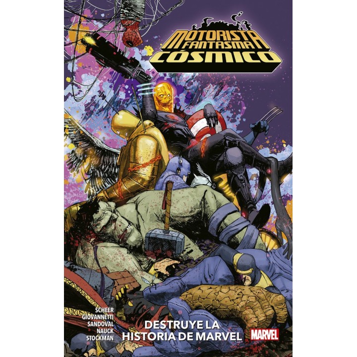 MOTORISTA FANTASMA COSMICO DESTRUYE LA HISTORIA DE MARVEL