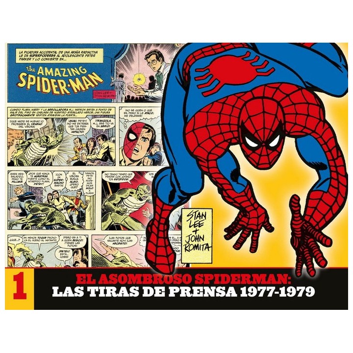 ASOMBROSO SPIDERMAN LAS TIRAS DE PRENSA 1