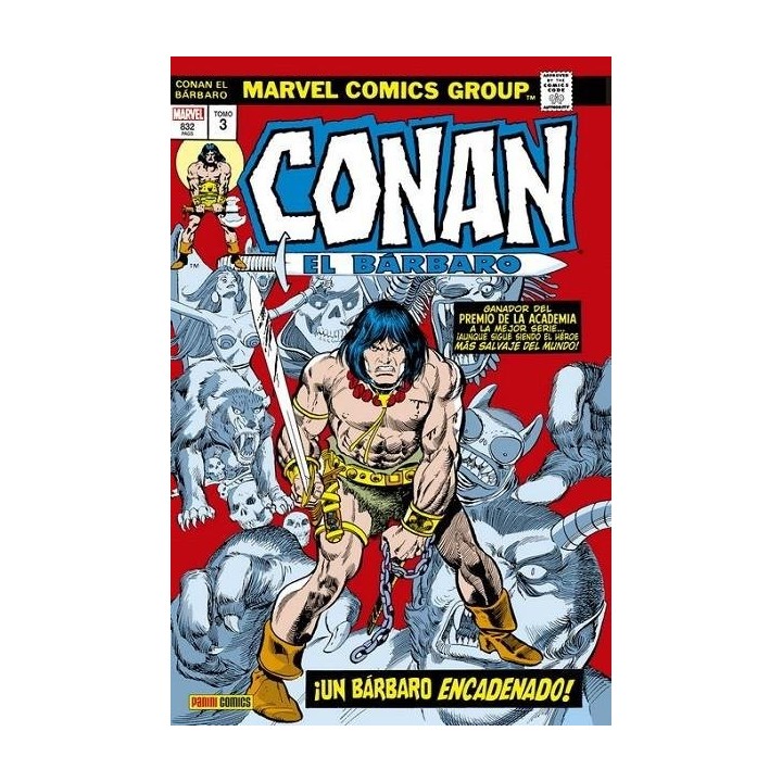 CONAN EL BARBARO LA ETAPA MARVEL ORIGINAL 3