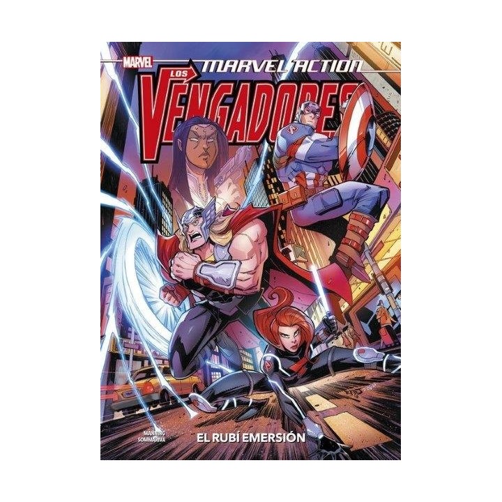 MARVEL ACTION LOS VENGADORES 2 EL RUBI EMERSON