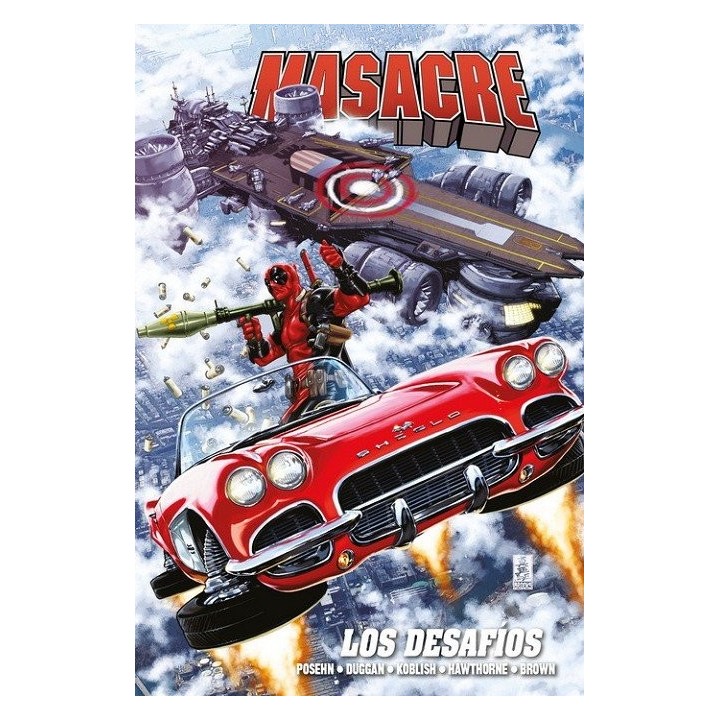 MARVEL OMNIBUS MASACRE DE GERRY DUGGAN LOS DESAFIOS 3