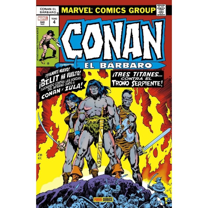 CONAN EL BARBARO 4 LA ETAPA MARVEL ORIGINAL