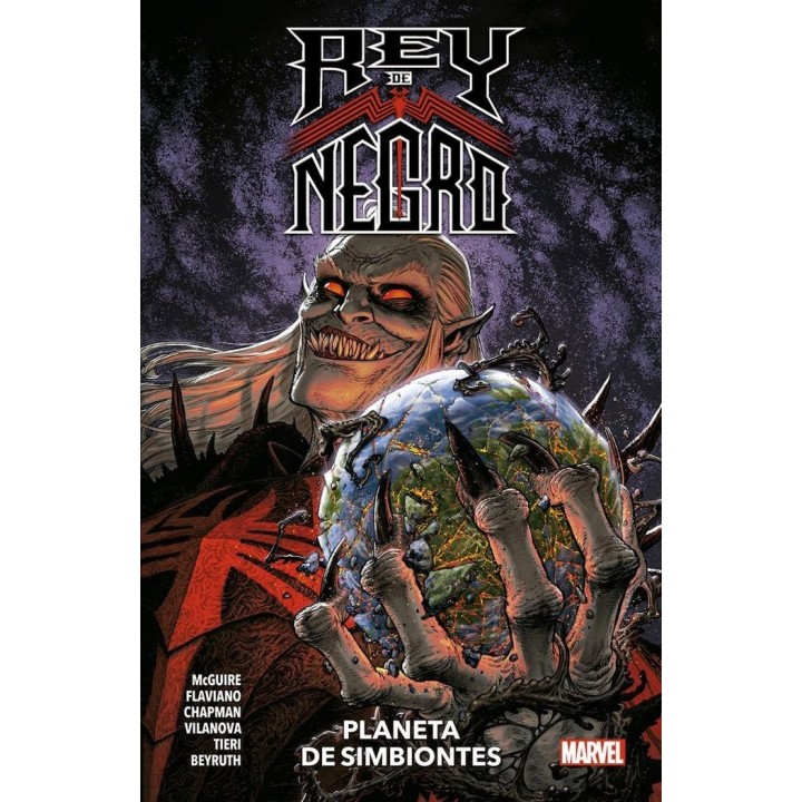 REY DE NEGRO PLANETA DE SIMBIONTES