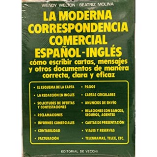 La Moderna Correspondencia Comercial Español-Ingles