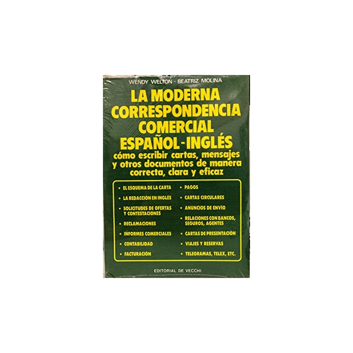 La Moderna Correspondencia Comercial Español-Ingles
