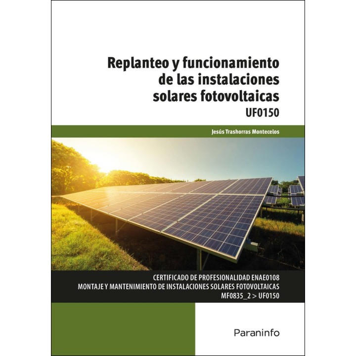 REPLANTEO Y FUNCIONAMIENTO DE LAS INSTALACIONES SOLARES FOTO
