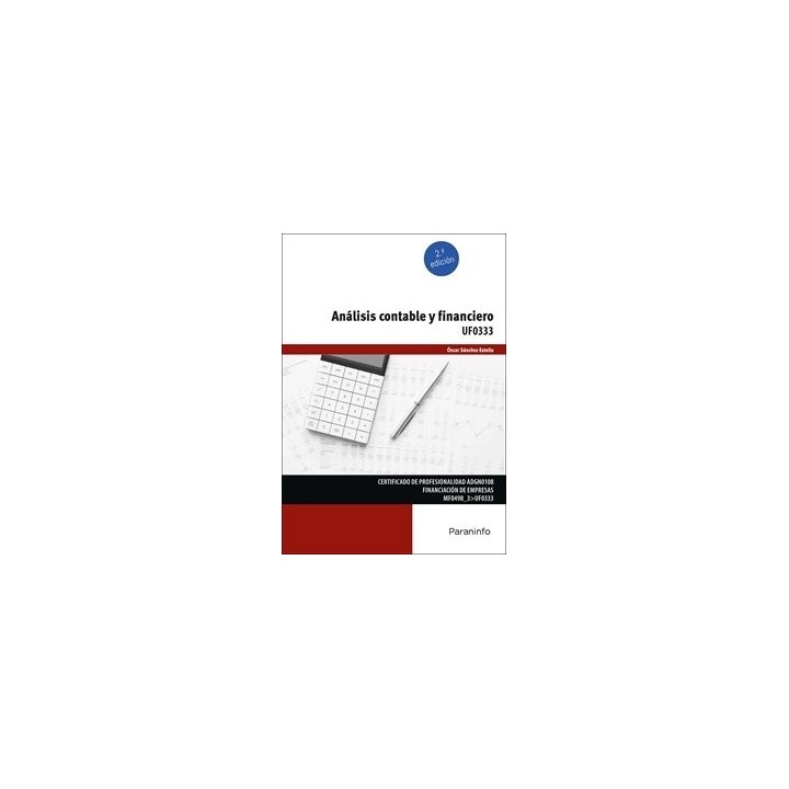 ANALISIS CONTABLE Y FINANCIERO 2ªEDC.2022 UF0333