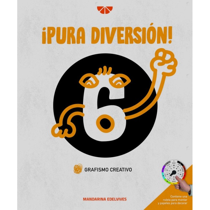 PURA DIVERSION GRAFISMO CREATIVO 6 MANDARINA