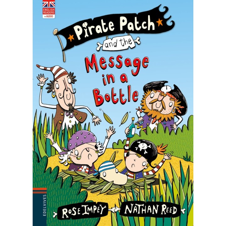 PIRATE PATCH AND THE MESSAGE IN A BOTTLE + QR