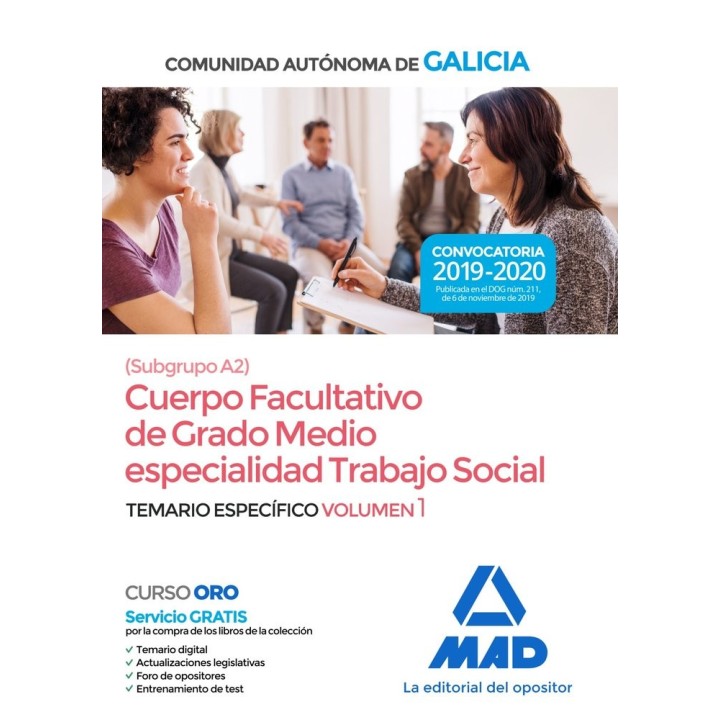 CUERPO FACULTATIVO DE GRADO MEDIO DE LA COMUNIDAD AUTONOMA D