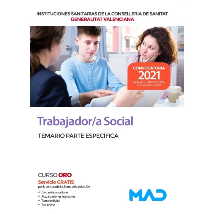 TEMARIO PARTE ESPECIFICA TRABAJADOR;A SOCIAL INSTITUCIONES