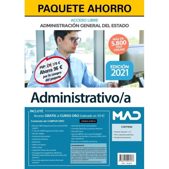 PAQUETE AHORRO ADMINISTRATIVO DEL ESTADO