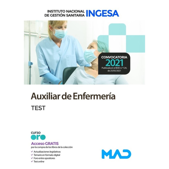 AUXILIAR DE ENFERMERIA TEST CEUTA Y MELILLA