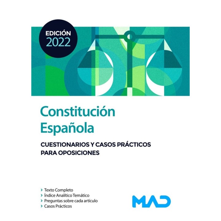 CONSTITUCION ESPAÑOLA CUESTIONARIOS Y CASOS PRACTICOS PARA