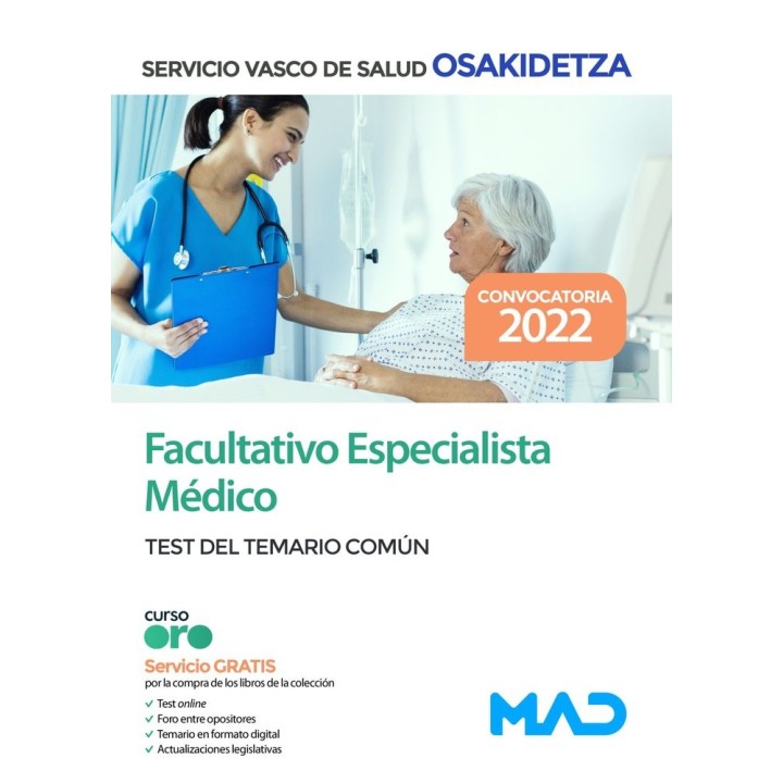 FACULTATIVO ESPECIALISTA MEDICO/A OSAKIDETZA-SERVICIO VAS