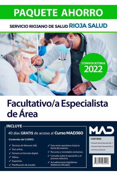 PACK AHORRO CELADOR SERVICIO SALUD LA RIOJA SACYL TE