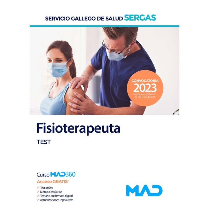 FISIOTERAPEUTA SERVICIO GALLEGO SALUD SERGAS TEST