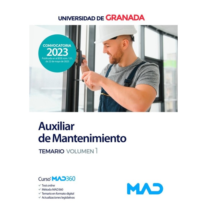 AUXILIAR DE MANTENIMIENTO DE LA UNIVERSIDAD DE GRANADA. TEM