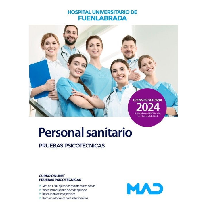 PRUEBAS PSICOTECNICAS PARA PERSONAL SANITARIO HOSPITAL FUEN