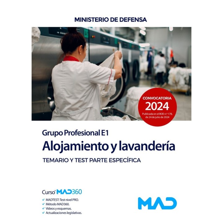 ALOJAMIENTO Y LAVANDERIA GRUPO PROFESIONAL E1 PERSONAL LABO