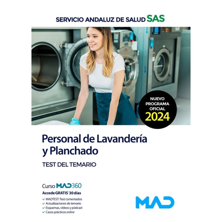 PERSONAL LAVANDERIA Y PLANCHADO TEST TEMARIO SAS