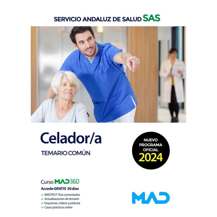 CELADOR/A TEMARIO COMUN SERVICIO ANDALUZ SALUD SAS