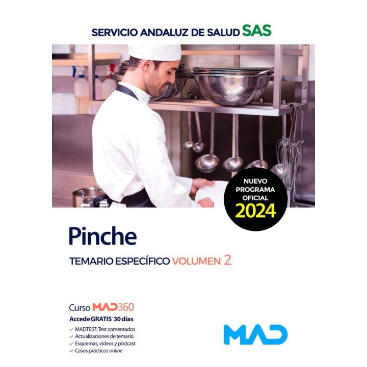 PINCHE TEMARIO ESPECIFICO 2 SERVICIO ANDALUZ DE SALUD SAS